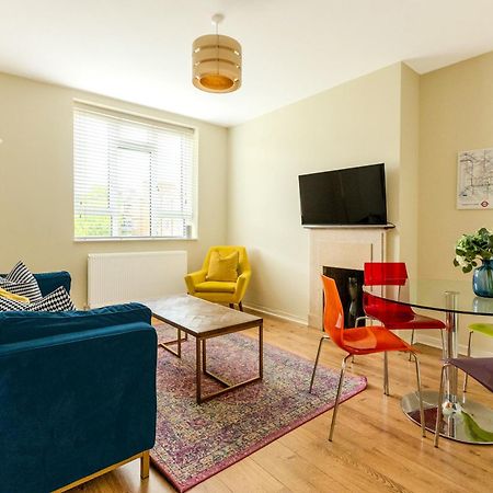 Bright Modern 1 Bedroom Flat, 5 Min To Vauxhall St London Luaran gambar