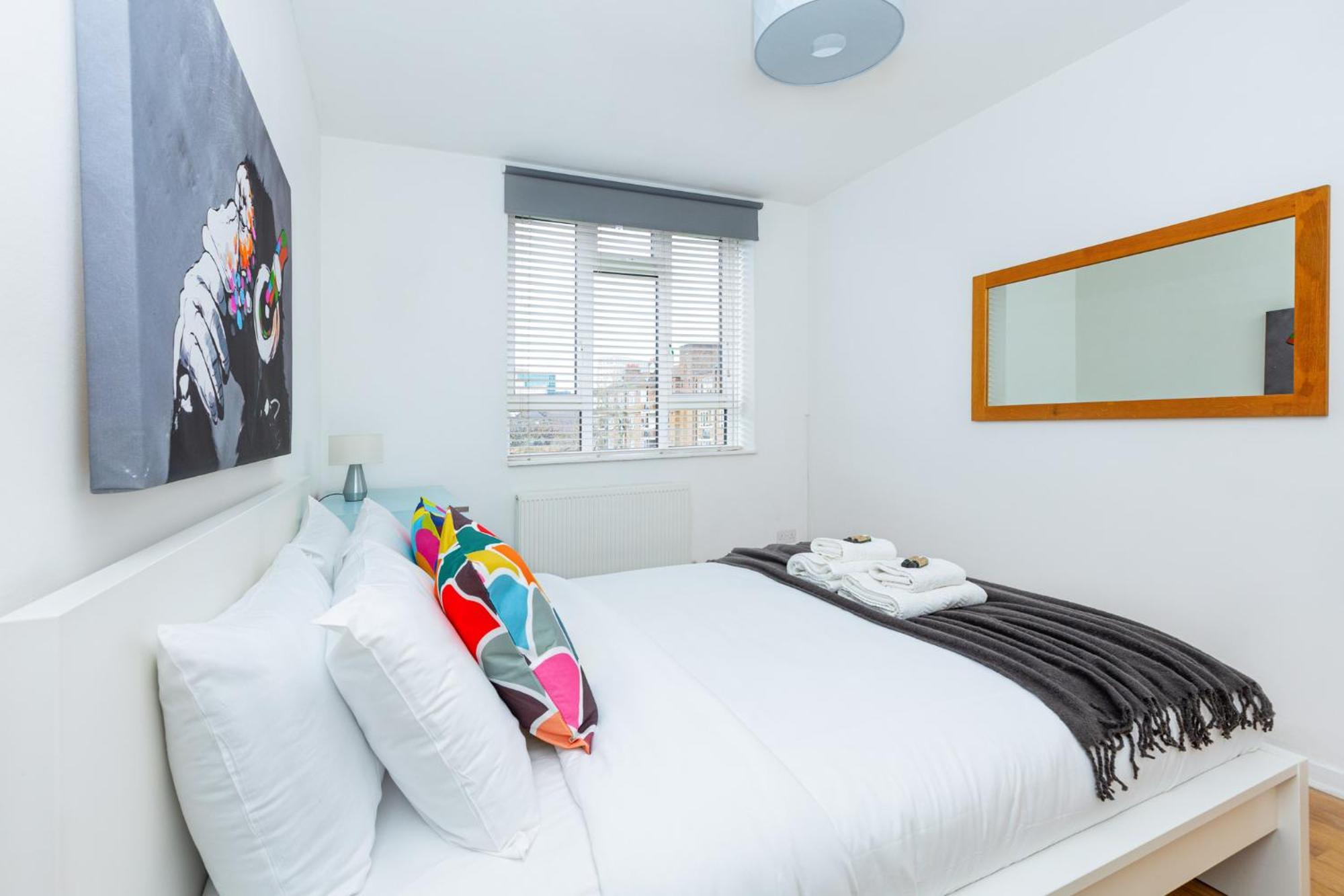 Bright Modern 1 Bedroom Flat, 5 Min To Vauxhall St London Luaran gambar