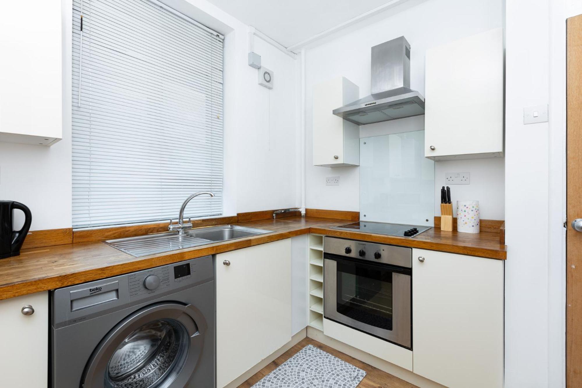 Bright Modern 1 Bedroom Flat, 5 Min To Vauxhall St London Luaran gambar
