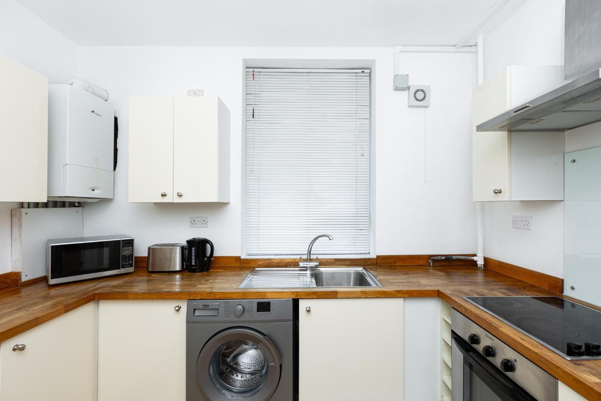 Bright Modern 1 Bedroom Flat, 5 Min To Vauxhall St London Luaran gambar