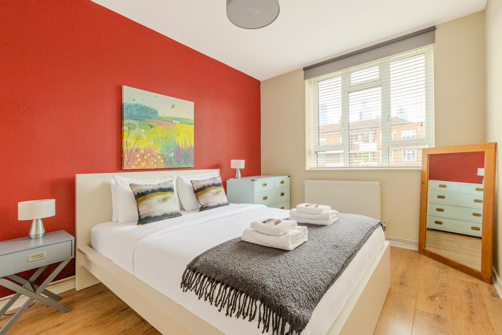 Bright Modern 1 Bedroom Flat, 5 Min To Vauxhall St London Luaran gambar