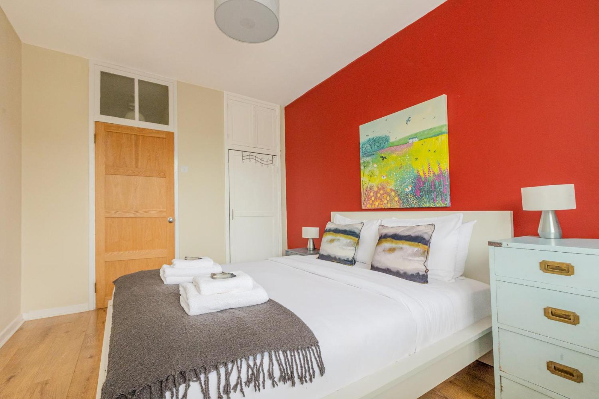 Bright Modern 1 Bedroom Flat, 5 Min To Vauxhall St London Luaran gambar