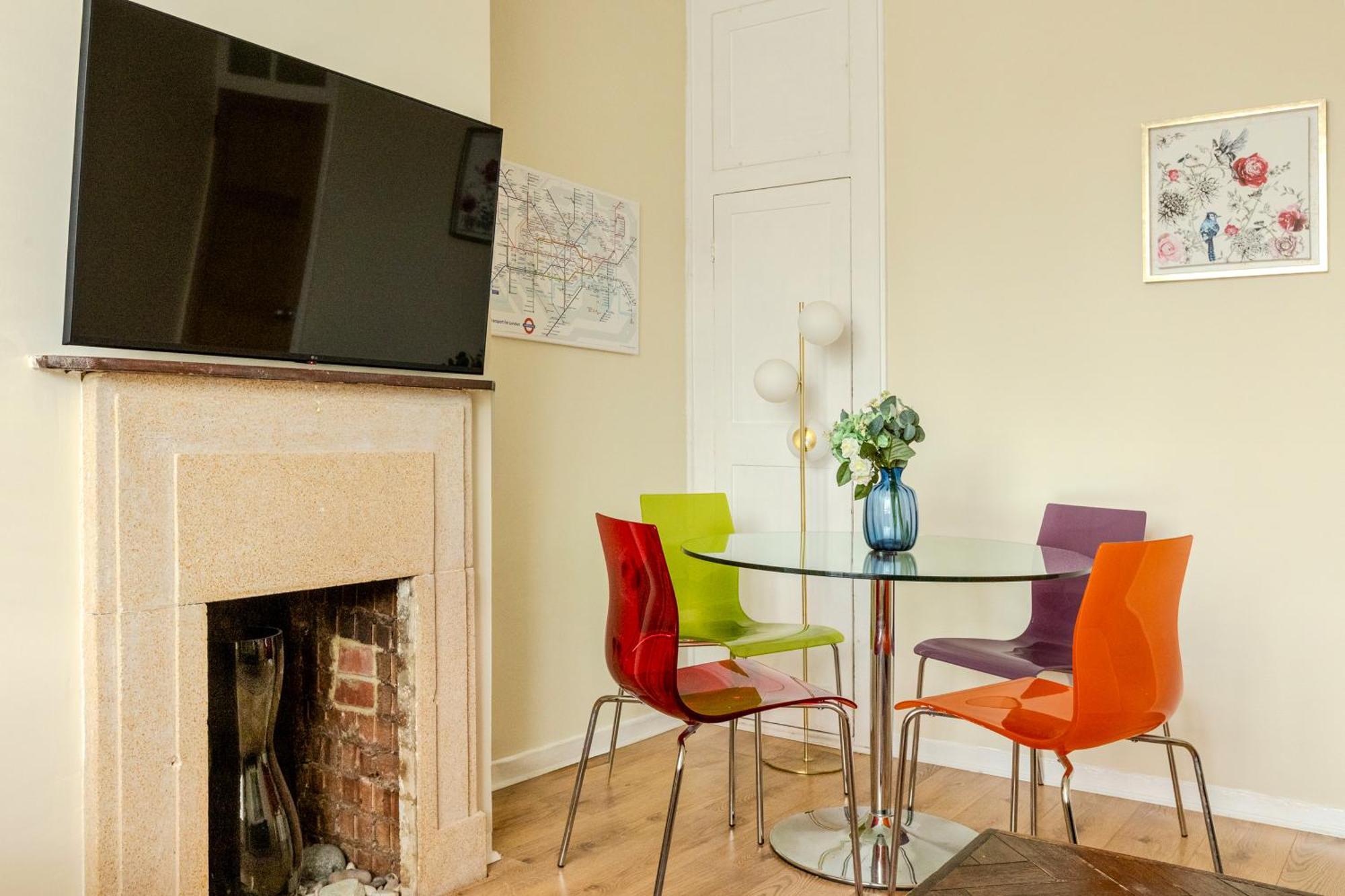 Bright Modern 1 Bedroom Flat, 5 Min To Vauxhall St London Luaran gambar